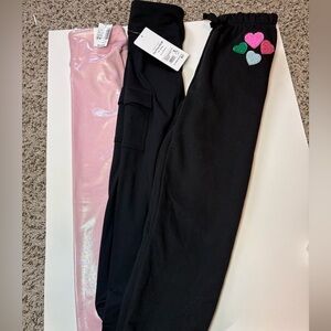 Bundle- 2 leggings and 1 sweatpants